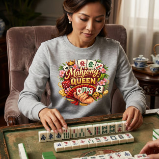 Moletom Rainha do Mahjong