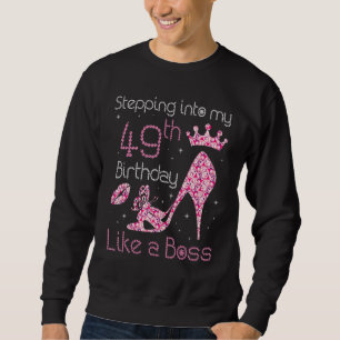 Moletom Rainha Entrando No Meu 49º Aniversário Como Um Che