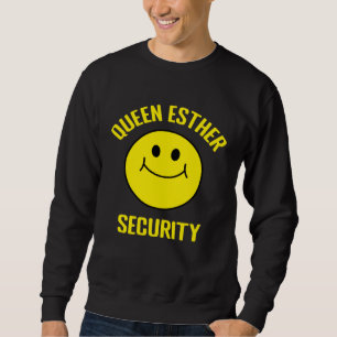 Moletom Rainha Esther Segurança Fantasia de Purim Rosto S