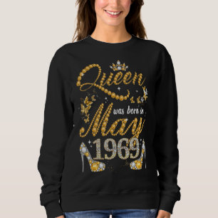 Moletom Rainha Foi Nascer Em Maio De 1969 53º Aniversário