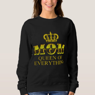 Moletom Rainha Mãe De Tudo Dia das Mães Mamãe