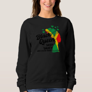 Moletom Rainha Negra Feminina Sassy atrevida e mandona Rai