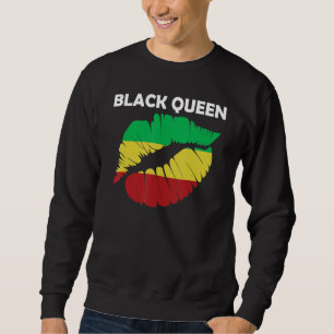 Moletom Rainha Negra História Americana Africana Mais Pode