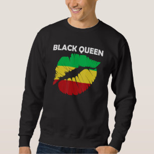 Moletom Rainha Negra História Americana Africana Mais Pode