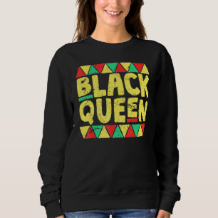Moletom Rainha Negra História Negra Mês do Orgulho African