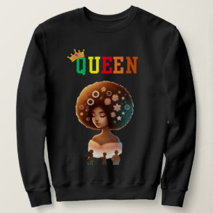 Moletom Rainha Nubiana: Para a camisola feminina
