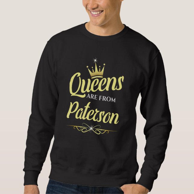 Moletom Rainhas São De Paterson (Frente)
