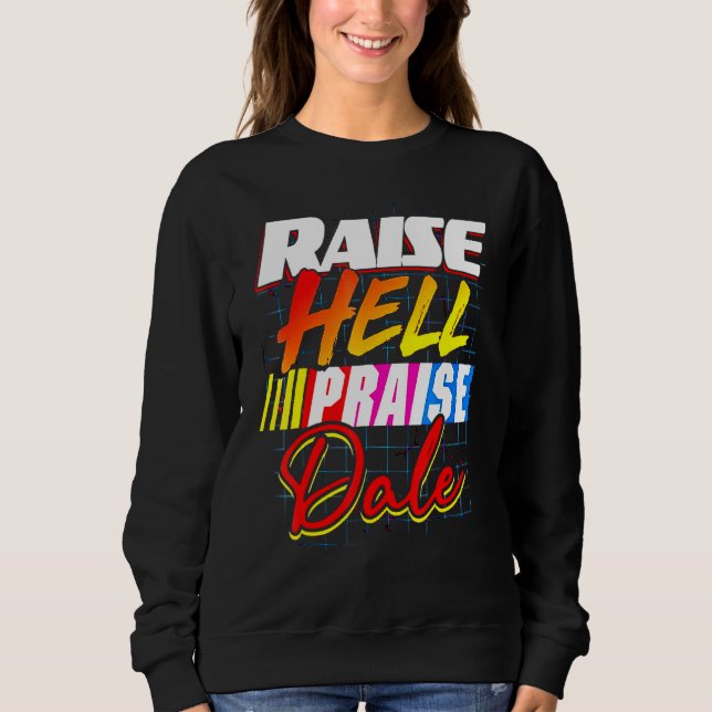 Moletom Raise Hell Louise Dale Vintage (Frente)
