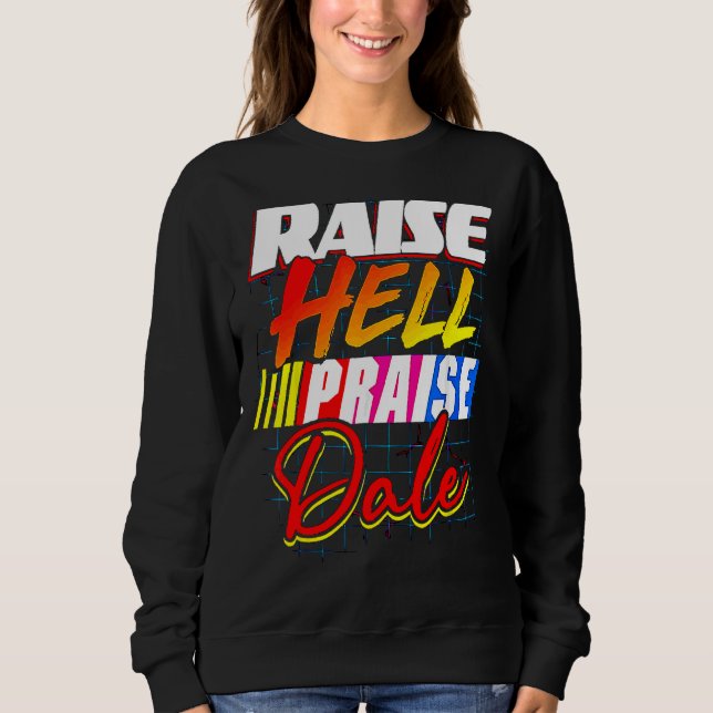 Moletom Raise Hell Louise Dale Vintage 1 (Frente)