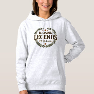 Moletom Raising Legends with Love – Vintage Badge