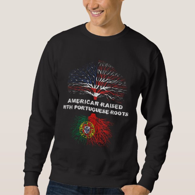 Moletom Raízes Americanas em Portugal (Frente)