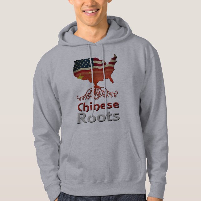 Moletom Raízes chinesas americanas (Frente)