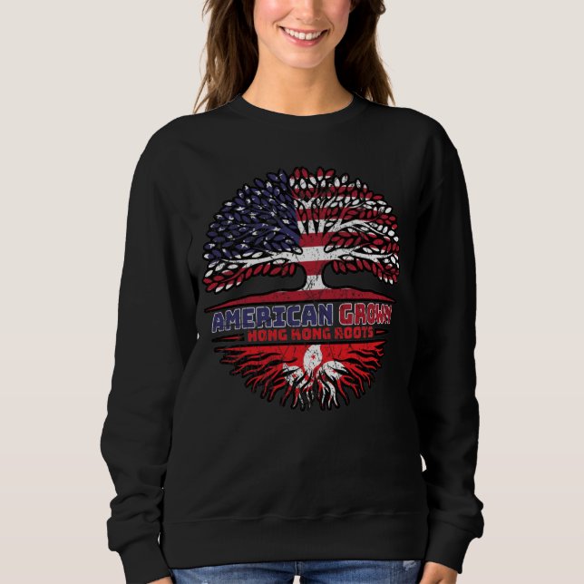 Moletom Raízes de Árvore dos Estados Unidos norte-american (Frente)