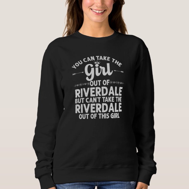 Moletom Raízes Engraçadas De Riverdale Ga Georgia (Frente)