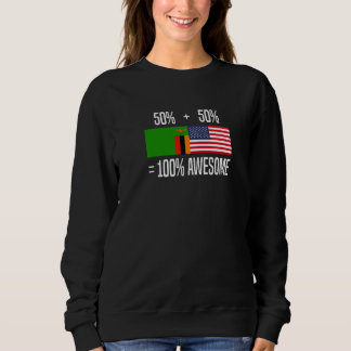 Moletom Raízes Zambianas Zâmbia Zambo-Americano Premium