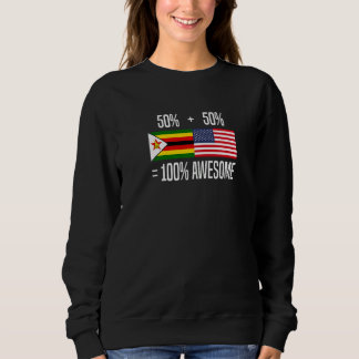 Moletom Raízes Zimbabuenses Zimbábue Americano Zimbabuense