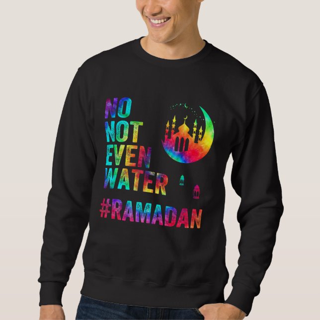 Moletom Ramadan Kareem Nem Sequer Água Ramadã Fazendo Jean (Frente)