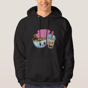 Moletom Ramen Bubble Tea Boba Macarrão Anime Japonês