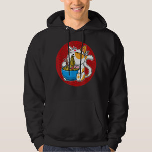 Moletom Ramen Cat Neko Anime Cat Lover Kawaii Gir Japonês