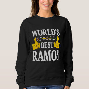 Moletom Ramos Surname Família Funny Team Sobrenome Mundo