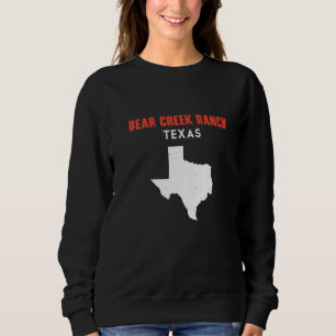 Moletom Rancho Bear Creek Texas EUA Estado América Viagem