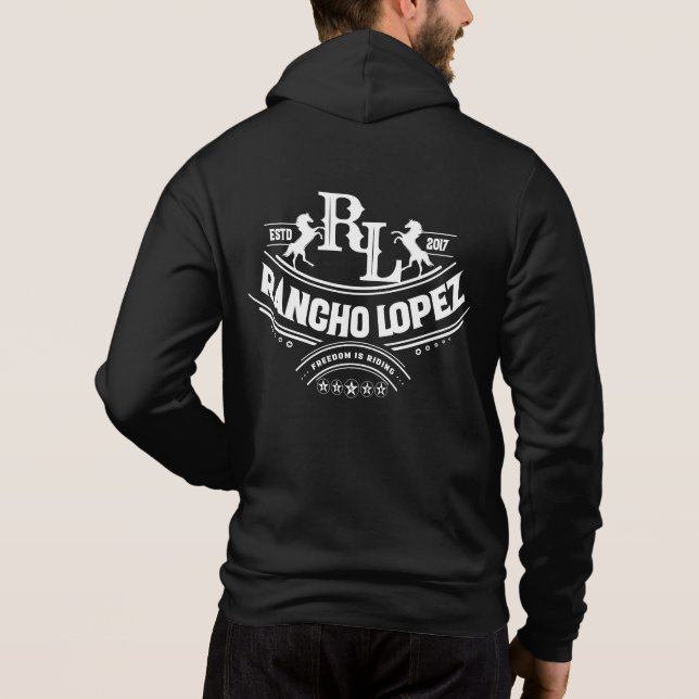 Moletom Rancho Lopez "Goodie Zip-Up Hoodie" (Verso)