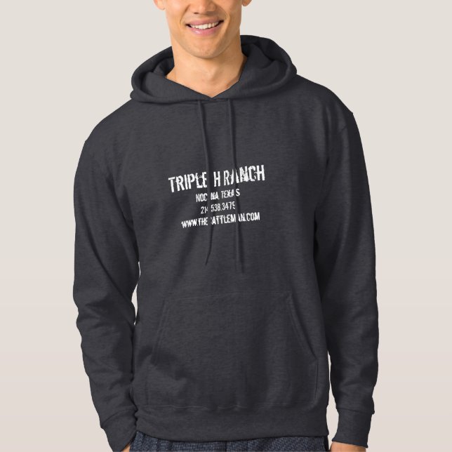 Moletom Rancho triplo de H - Hoodie (Frente)