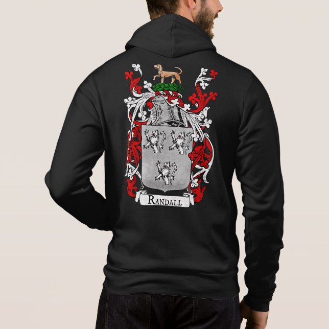 Moletom Randall Casaco de Braços Hoodie (Verso)