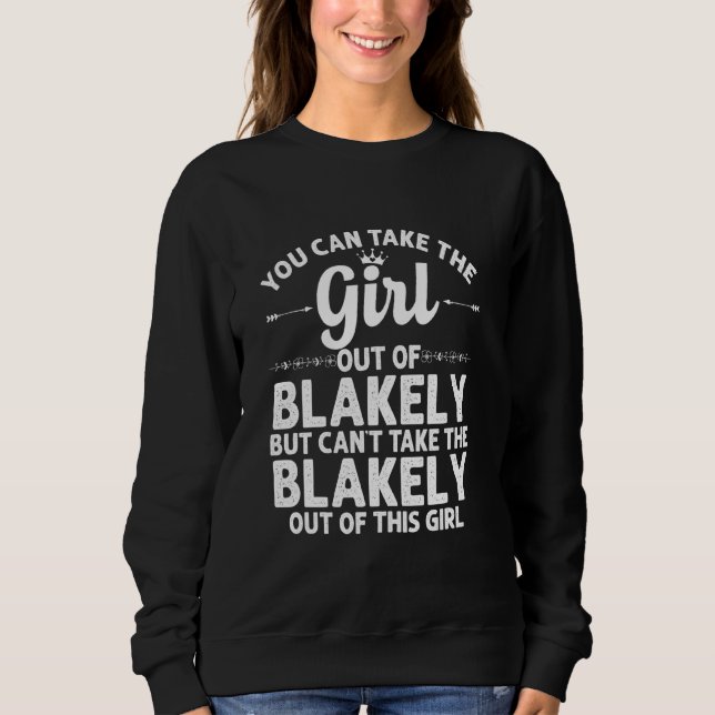 Moletom Rapariga De Blakely Ga Georgia Funny Home Roots U (Frente)