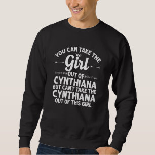 Moletom Rapariga De Cynthiana Ky Kentucky Funny Home Root