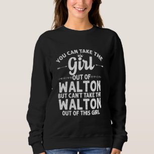 Moletom Rapariga De Walton Ky Kentucky Funny Home Roots U