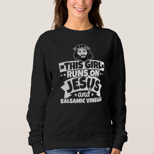 Moletom Rapariga Executa Com Jesus E Vinagre Balsâmico (Frente)