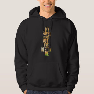 Moletom Raparigas Cavalas Andando Mulheres Equestres Horse