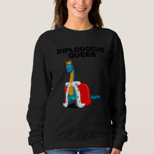 Moletom Raparigas Diplodocuments Rainha Dinossauras Diplod