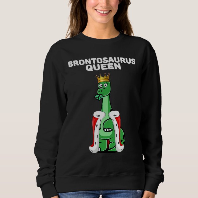 Moletom Raparigas Diplodocuments Rainha Dinossauras Diplod (Frente)