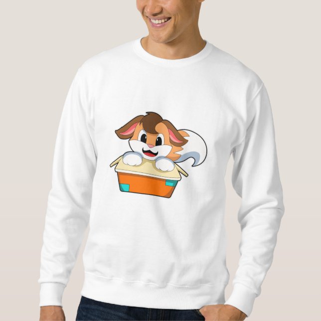 Moletom Raposa com caixa (Frente)