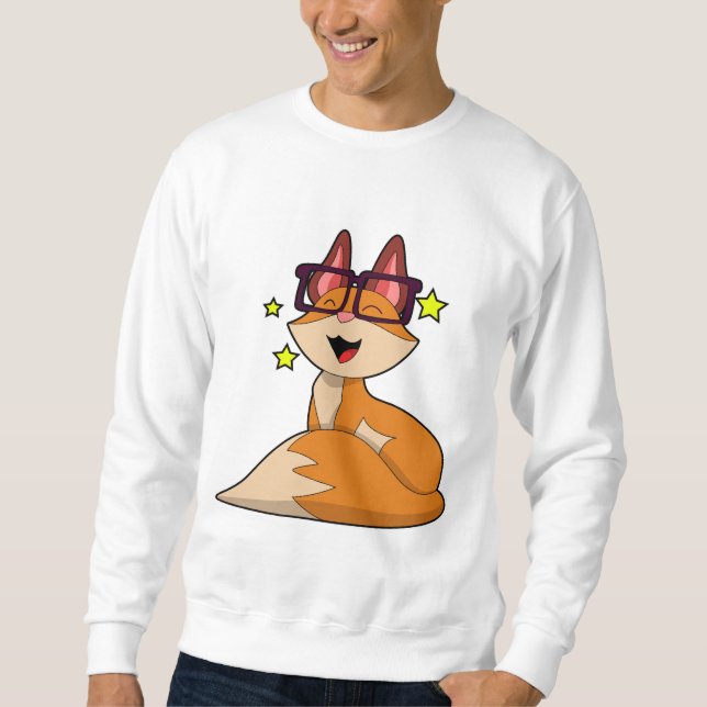 Moletom Raposa com Óculos (Frente)
