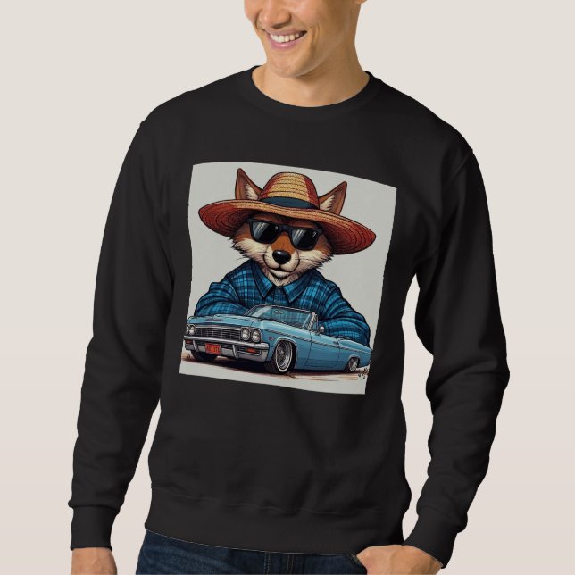 Moletom Raposa Lowrider (Frente)