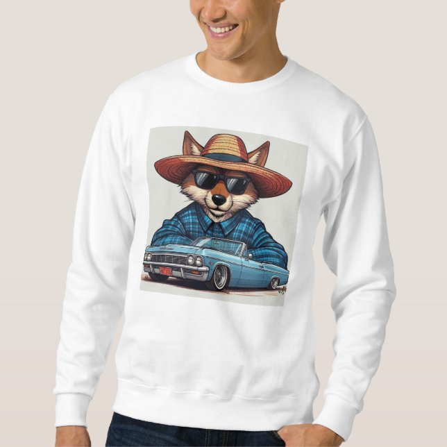 Moletom Raposa Lowrider (Frente)