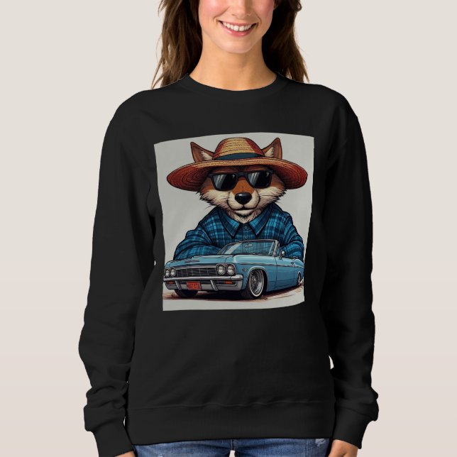 Moletom Raposa Lowrider (Frente)