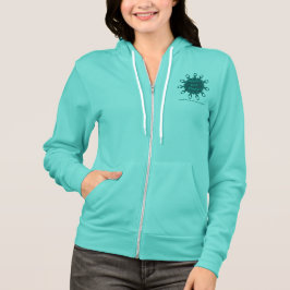 Moletom Raro mas lá! cerv pequeno/grande. zipup do cancer