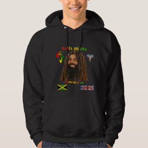 Moletom Rasta Obama para o presidente Hoodie