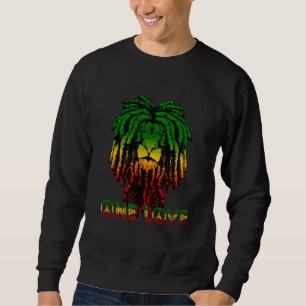 Moletom Rasta Reggae Etíope Leão de Judá Rastafari Raiz