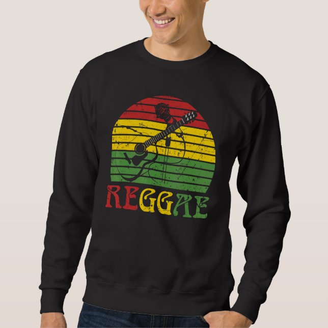 Moletom Rastafari Reggae Lion Para Rastafari Rasta Reggae (Frente)