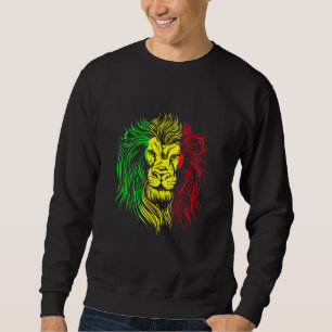Moletom Rastafarian Lion Mandala Reggae Música Jamaica Ras