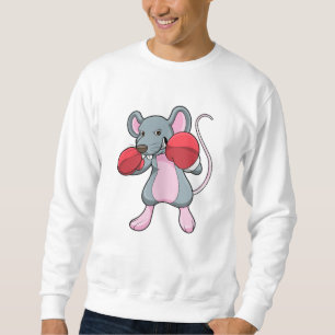 Moletom Rat Boxing com luvas in a box