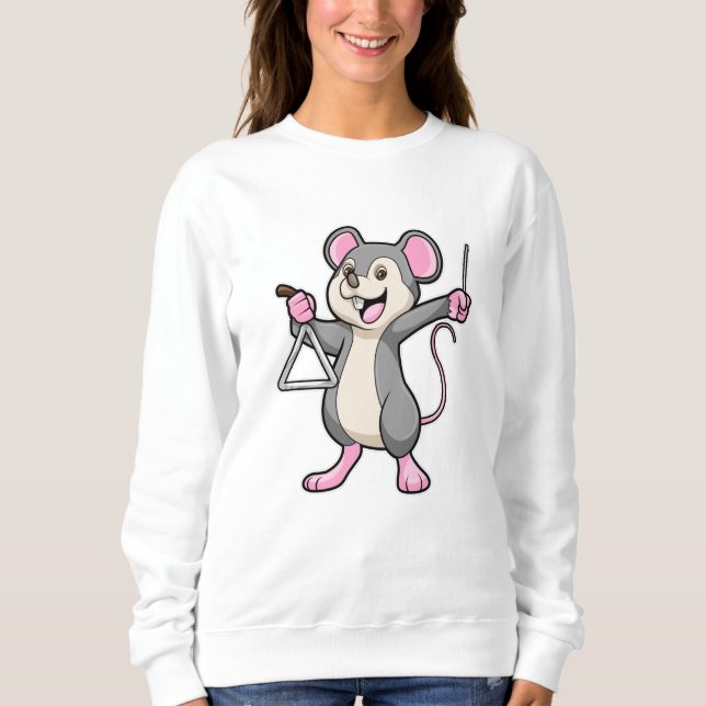 Moletom Rat Music com Triangel (Frente)
