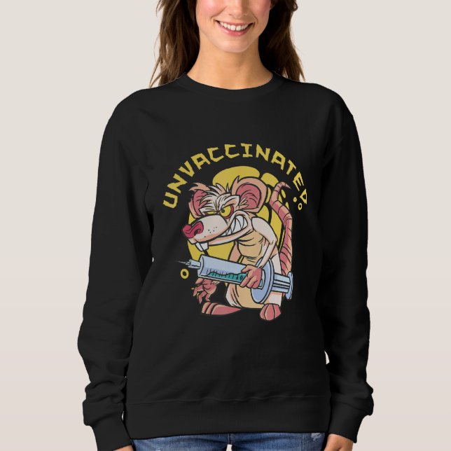 Moletom Rato Laboratorial Sem Mascaramento Vacinas Obrigat (Frente)
