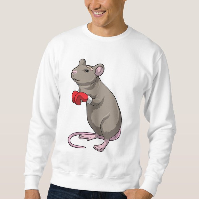 Moletom Rato na caixa com luvas in a box (Frente)