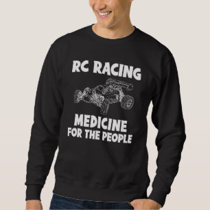 Moletom Rc Car É Medicina Para Pessoas Hoodie Long Slee